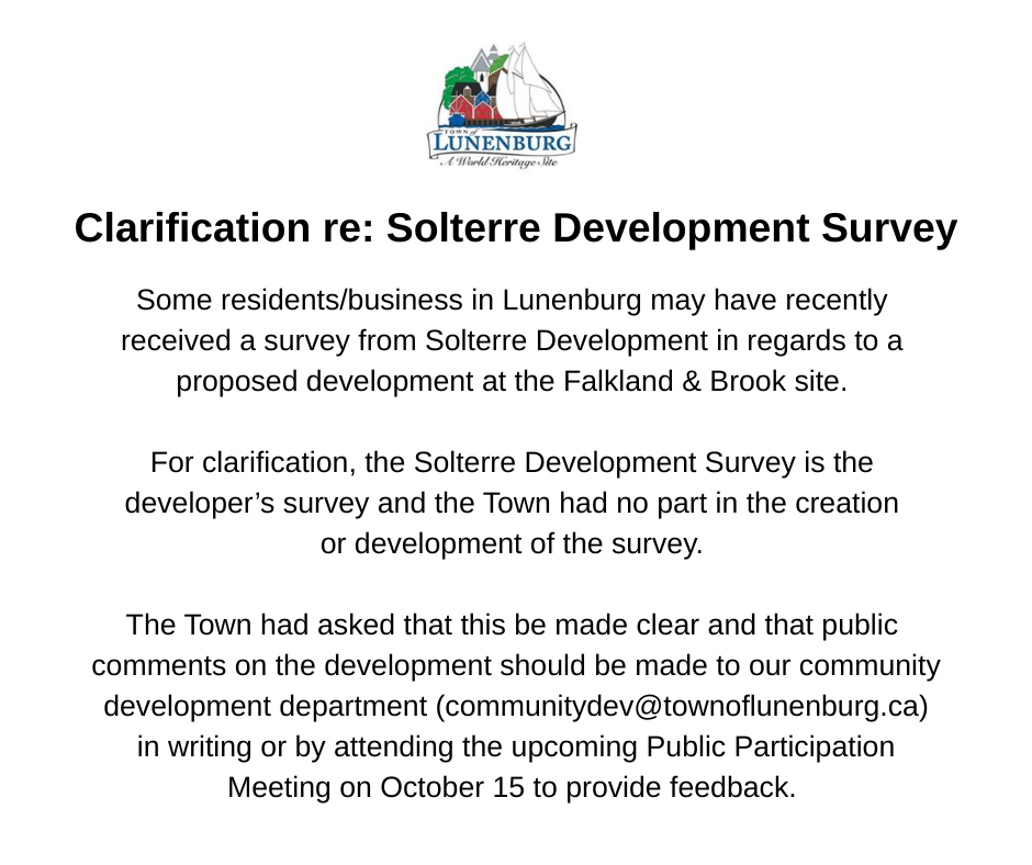 Clarification re Solterre