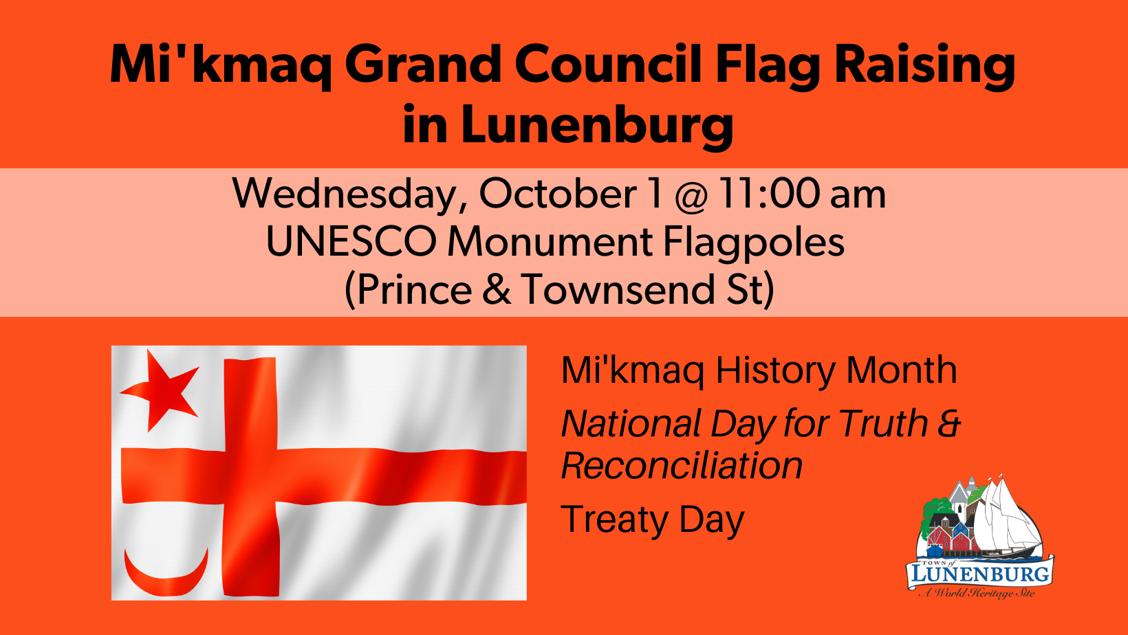 Mikmaq Grand Council Flag Raising Event
