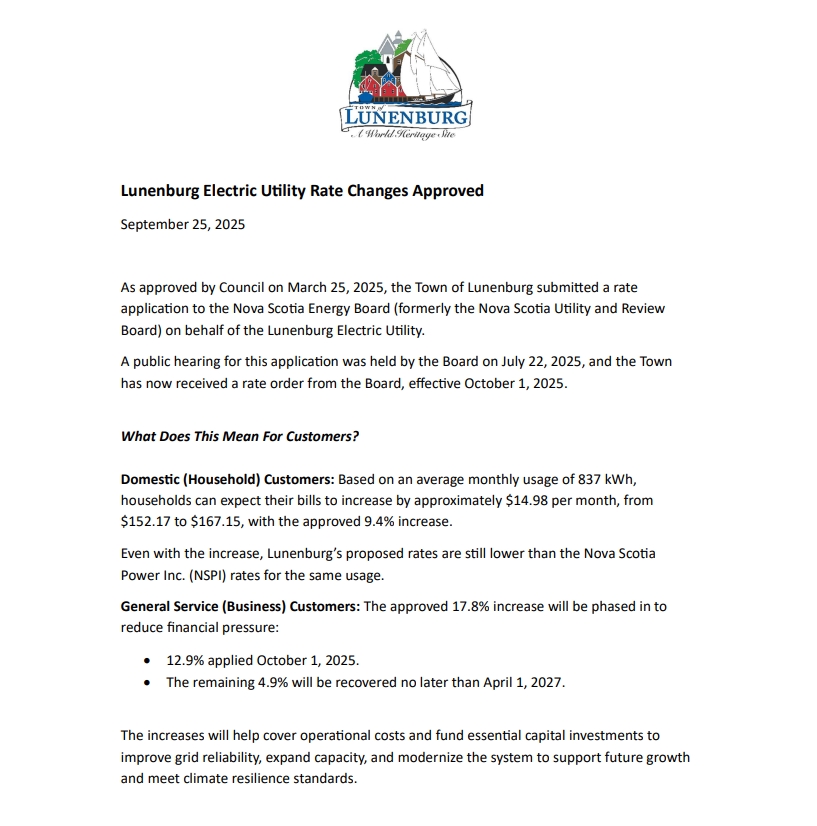 TOL EU Rate Change Letter 2025